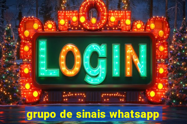 grupo de sinais whatsapp